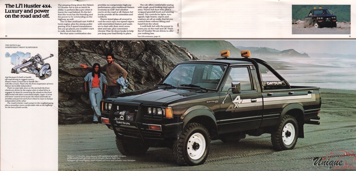 1982 Datsun Trucks Brochure Page 5